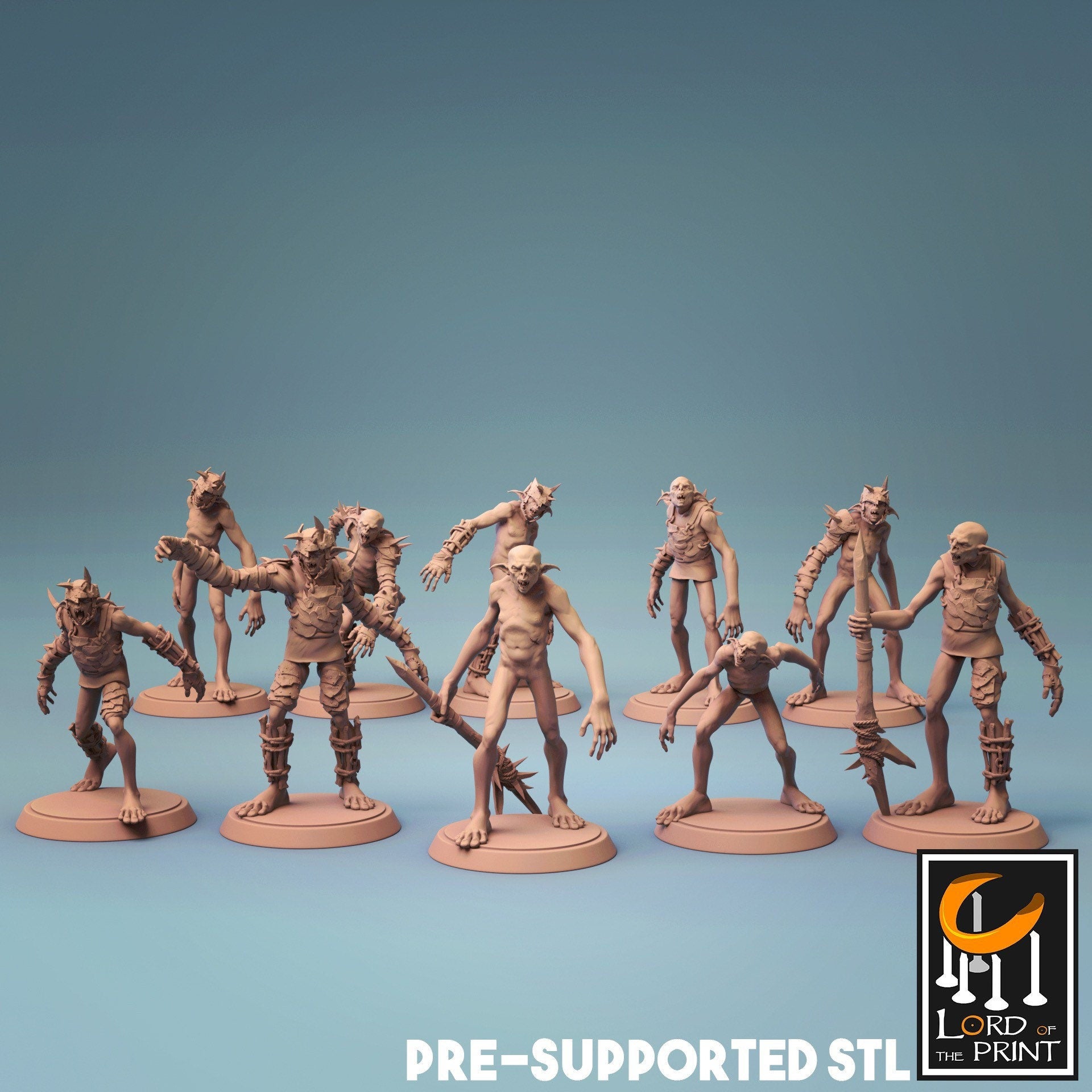 The Goblin Army by Lord of the Print