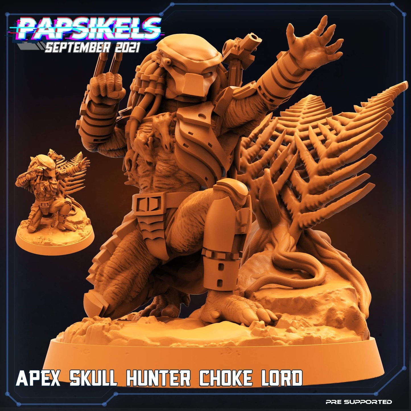 Predator Warrior (sculpted by Papsikels)