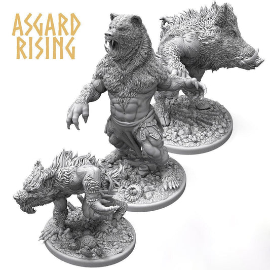 Shapeshifters / Werewolf / Werebear / Wereboar (by Asgard Rising)