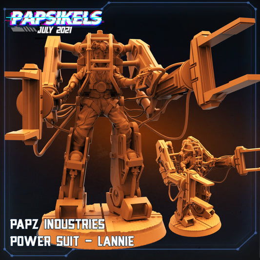 Lannie in Power Suit/Ripley in Power loader (sculpted by Papsikels)