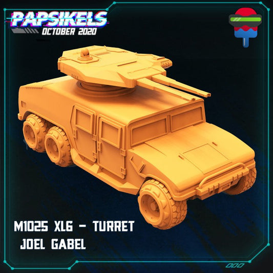 M1025 XL6 Turret - Military Grade Vehicle (sculpted by Papsikels)