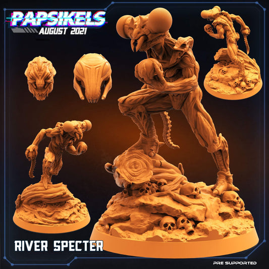 Spectres (Lake / Canal / River / Swamp) sculpted by Papsikel