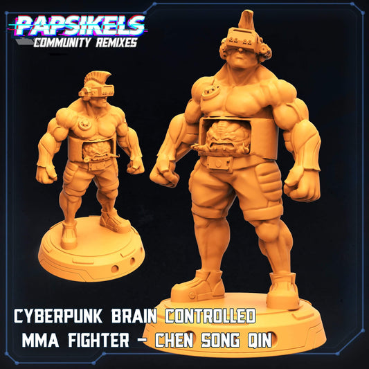 Brain Controlled Fighter “Krang” community remix (sculpted by Papsikels)