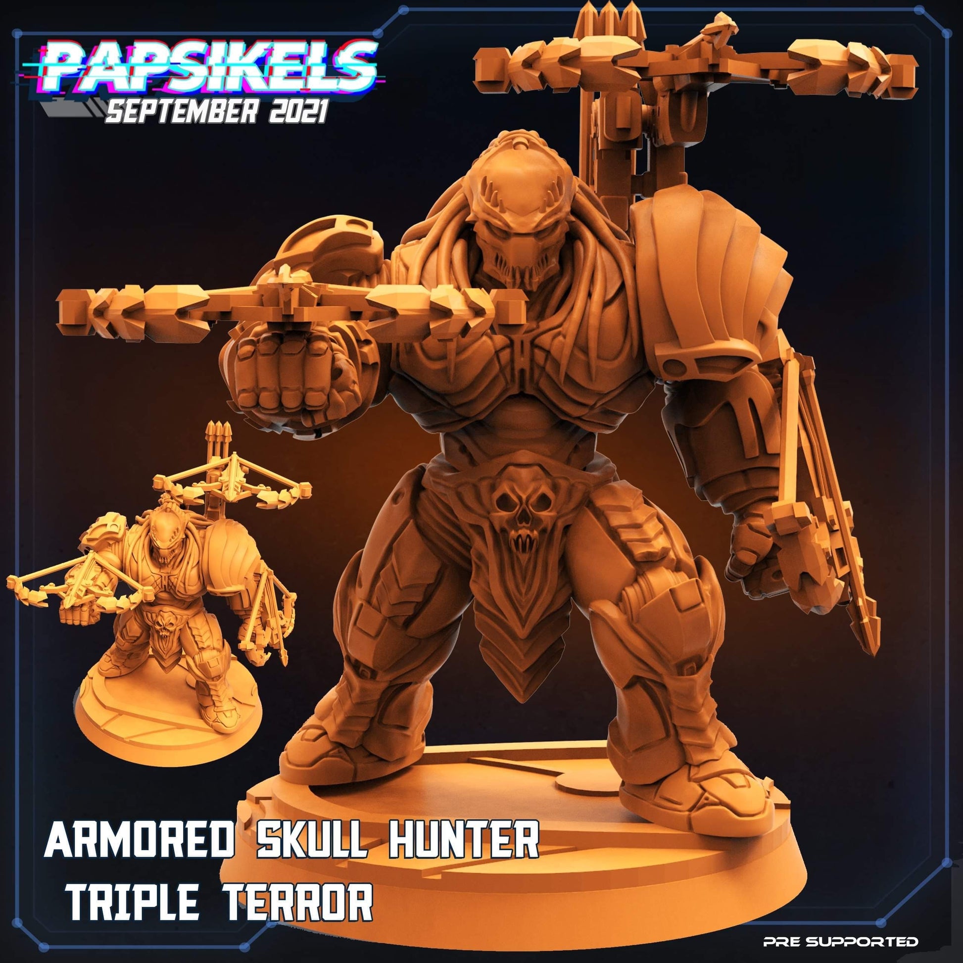 Predator Armoured Blood Hunter - Raging Storm/Triple Terror (sculpted by Papsikels)