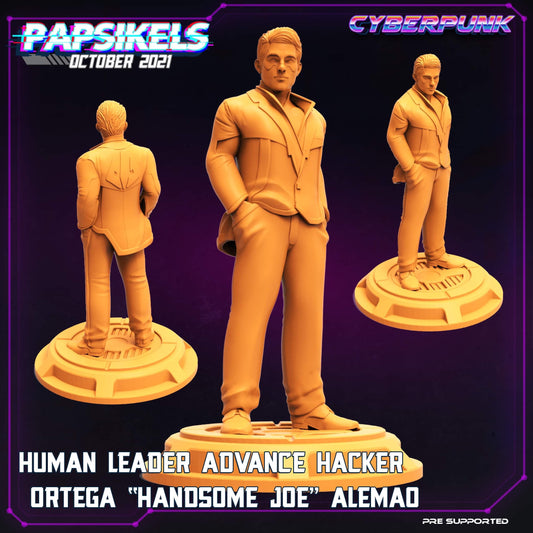 Human Leaser Advanced Hacker Ortega “Handsome Joe” Alemao (sculpted by Papsikels)