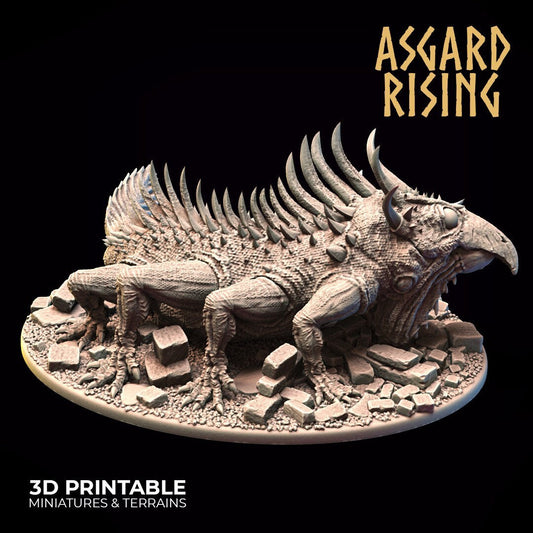 Basilisk - King of the Serpents (sculpted by Asgard Rising)