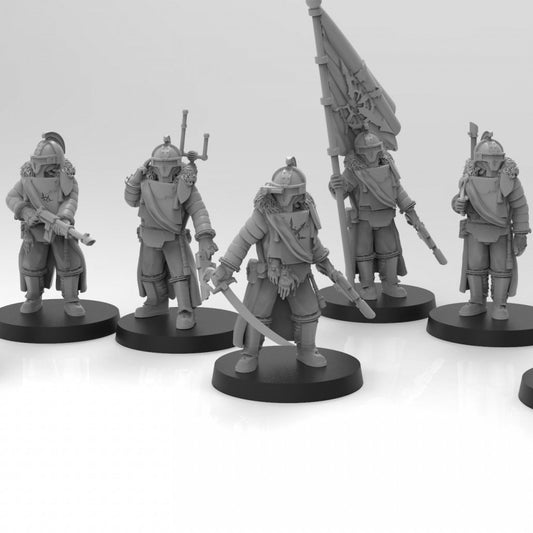 Lunar Auxilia Command Section (5) (sculpted by That Evil One)