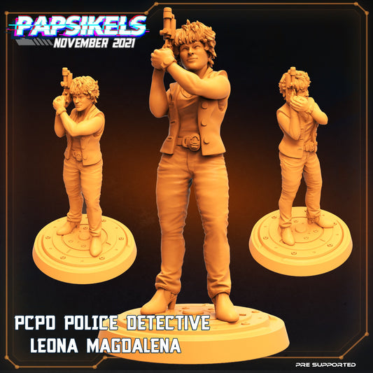 PCPD Police Detective Leona Magdalena (sculpted by Papsikels)