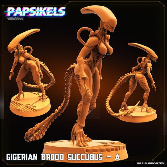 Xenomorph Alien Gigerian Brood Succubus (A) (sculpted by Papsikels)