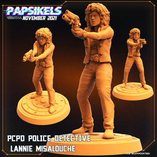 PCPD Police Detective Lannie Misalouche (sculpted by Papsikels)