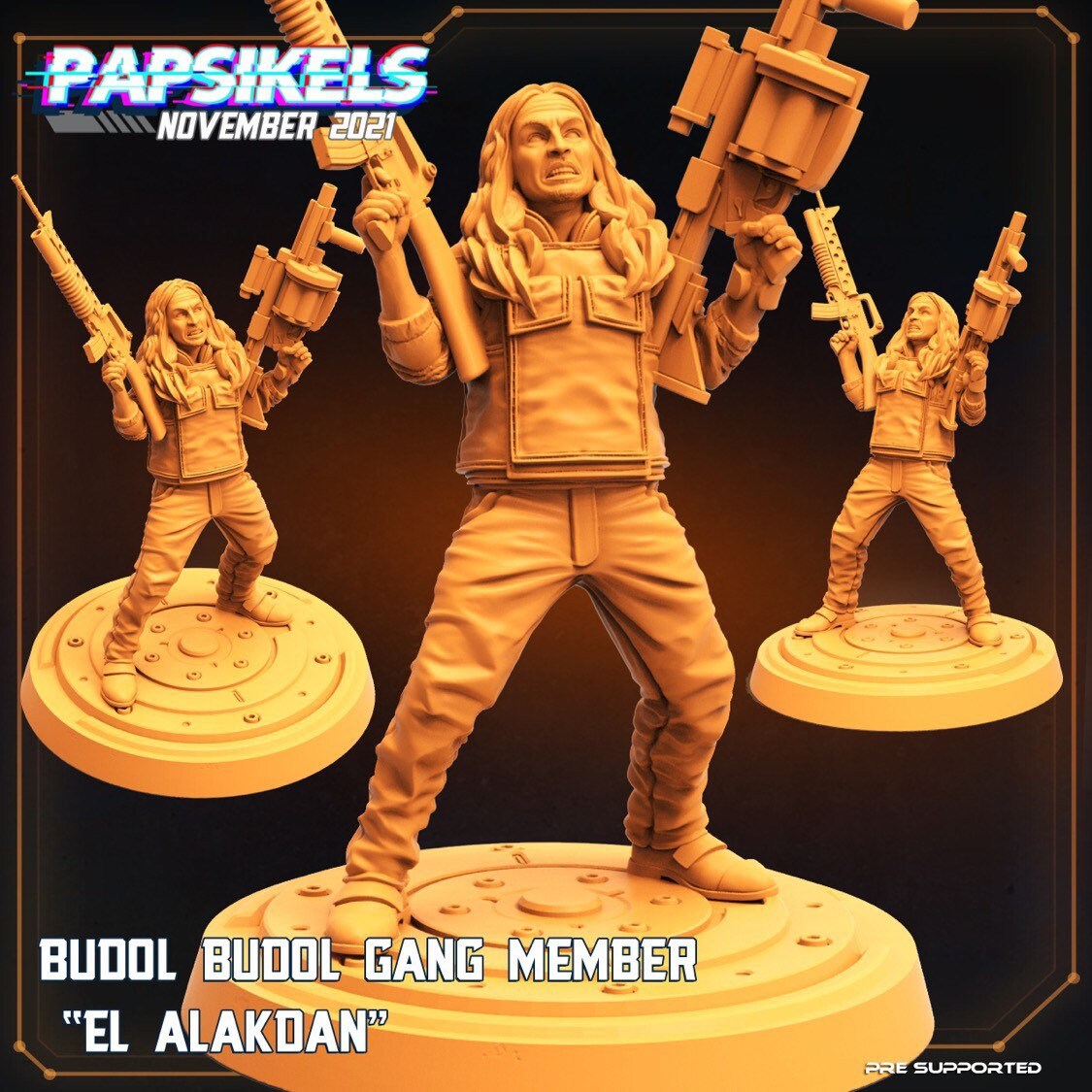 Gang Member El Alakdan / Kamandag (sculpted by Papsikels)