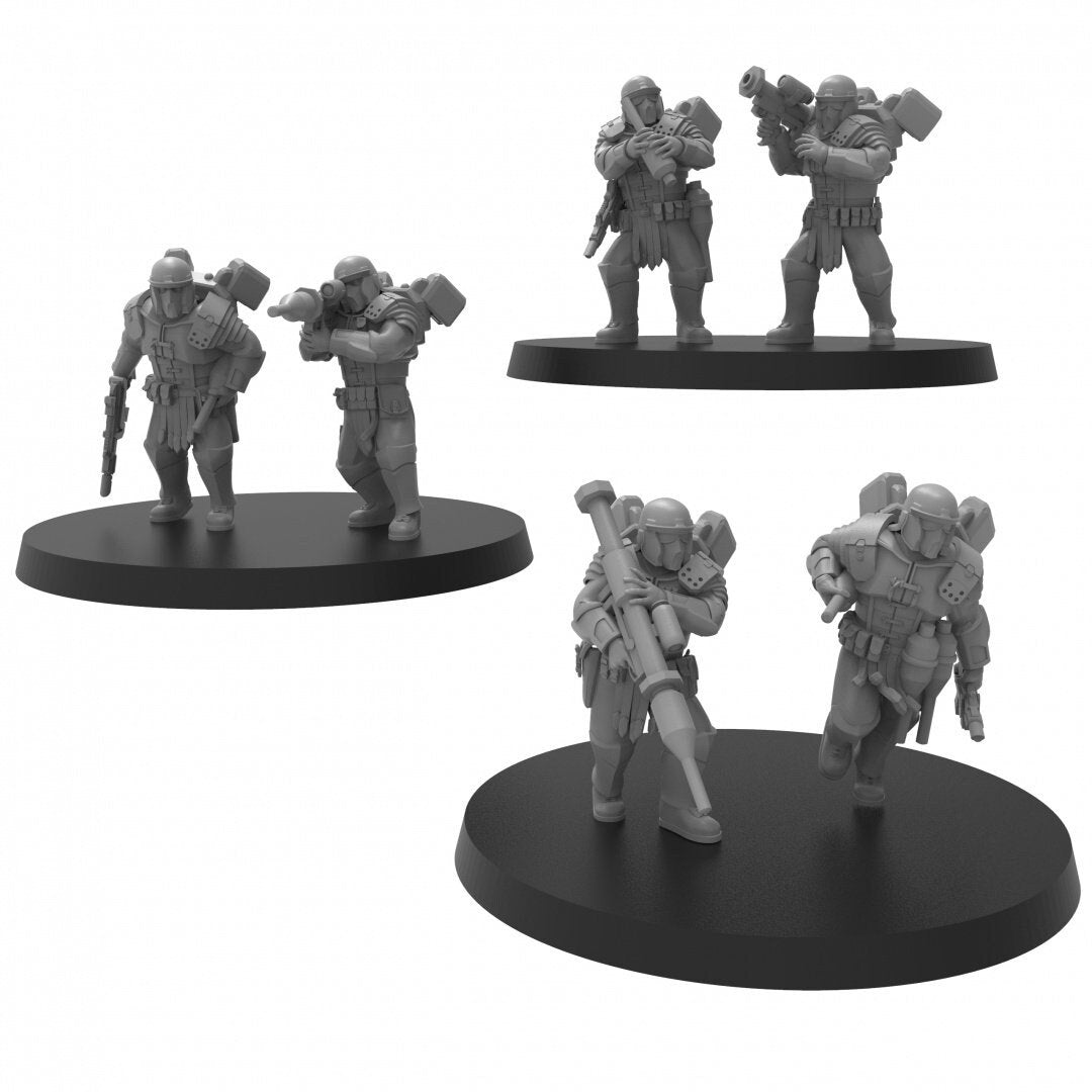 Roman MissileTeam (3) (sculpted by That Evil One)