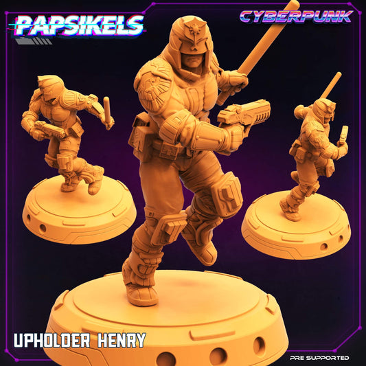 Judge/Law Upholder Henry (sculpted by Papsikels)