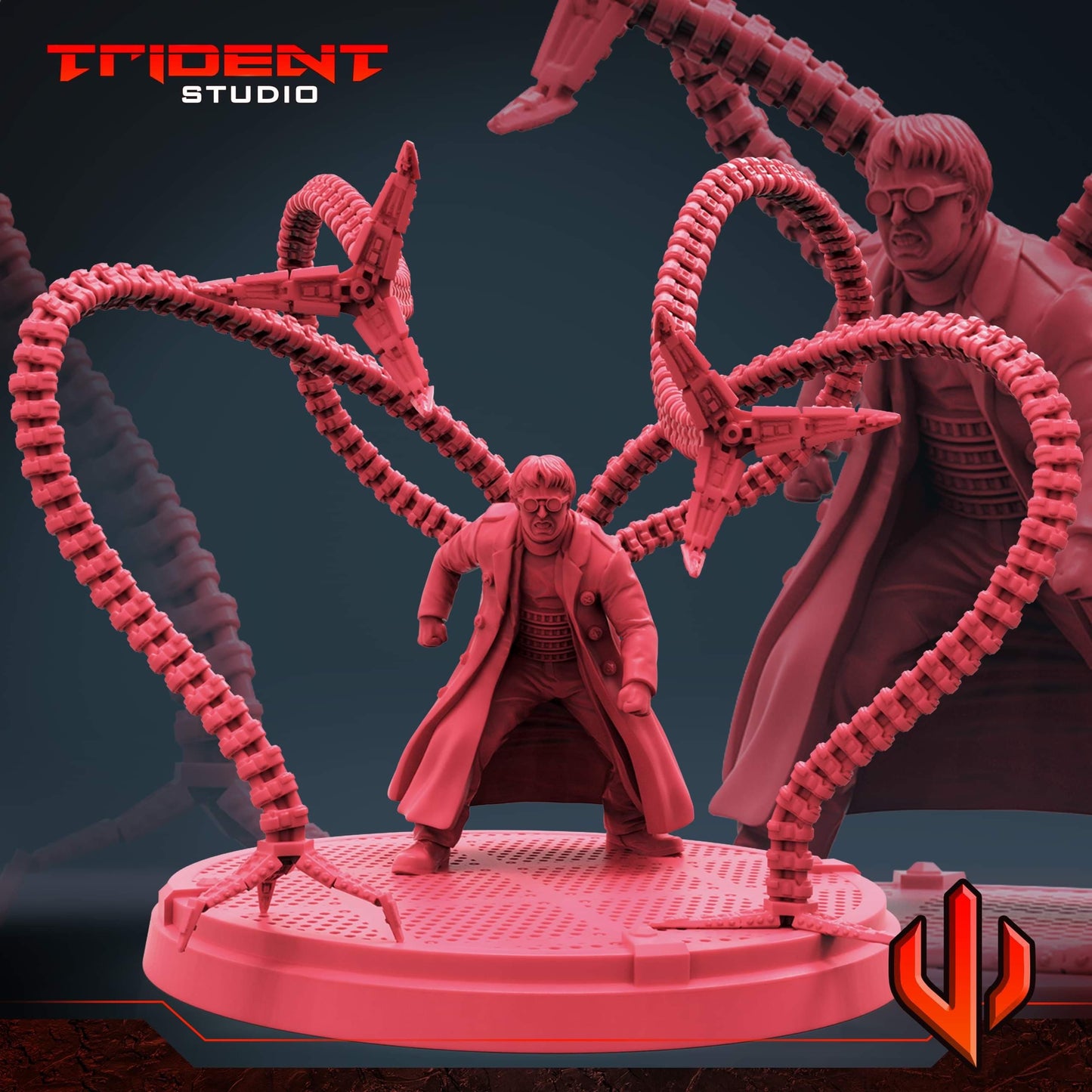 Doctor Octopus (Fan art sculpted by Trident Studio) (Crisis Protocol Proxy/Alternative)