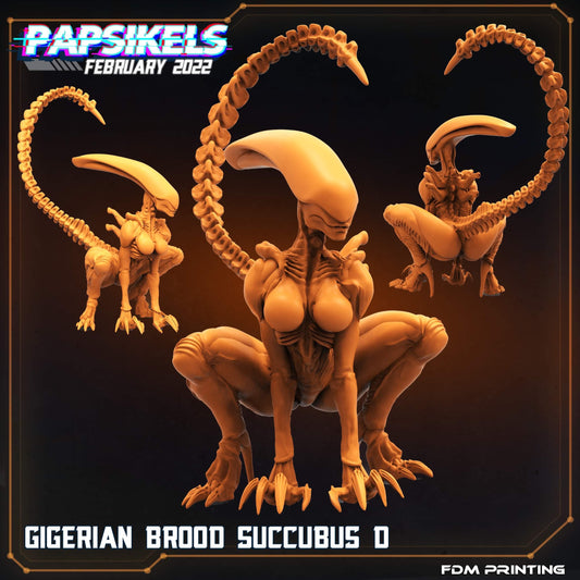 Xenomorph Alien Gigerian Brood Succubus (D) (sculpted by Papsikels)