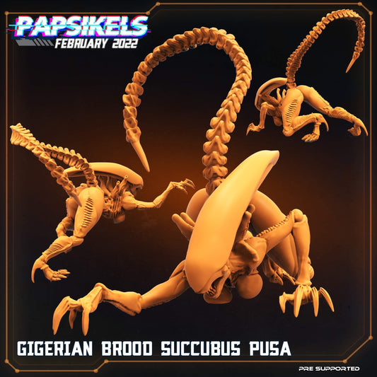 Xenomorph Alien Gigerian Pusa Succubus (sculpted by Papsikels)