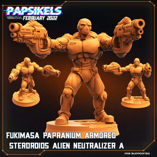 Fukimasa Papranium Armoured Sterdroids Alien Neutralizer