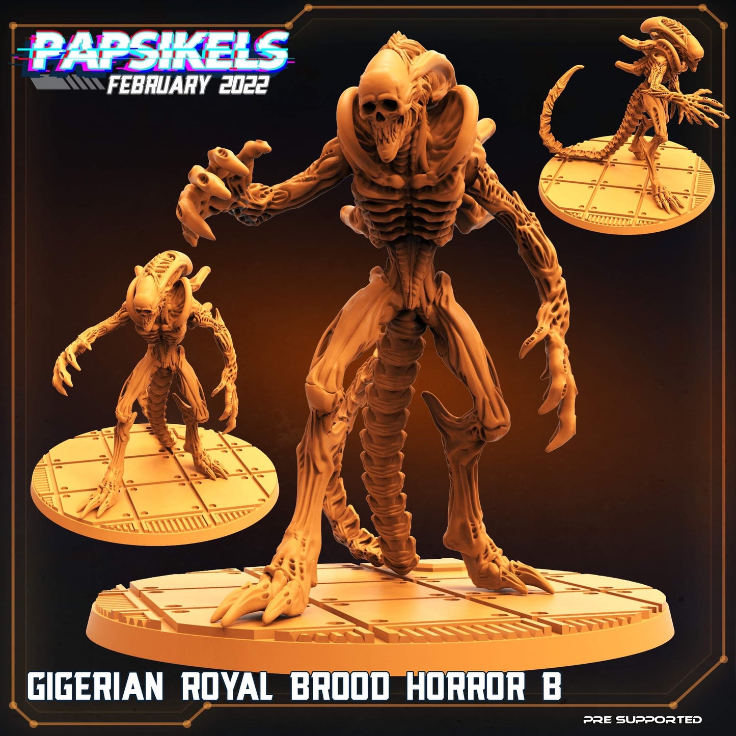 Xenomorph Alien Brood Horror (sculpted by Papsikels)