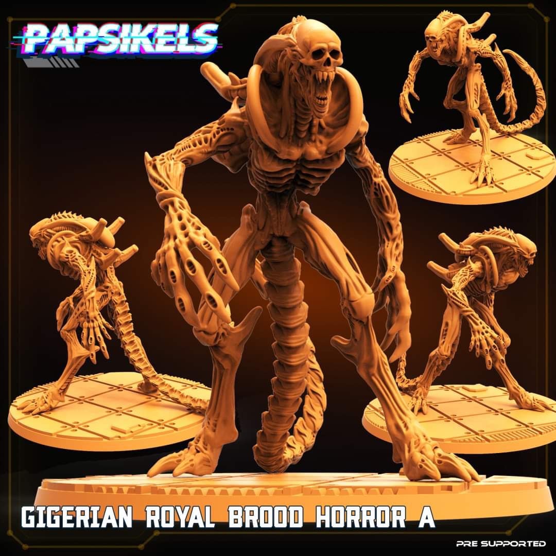 Xenomorph Alien Brood Horror (sculpted by Papsikels)