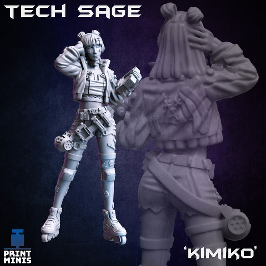 Kimiko - Tech Sage (by Print Minis)