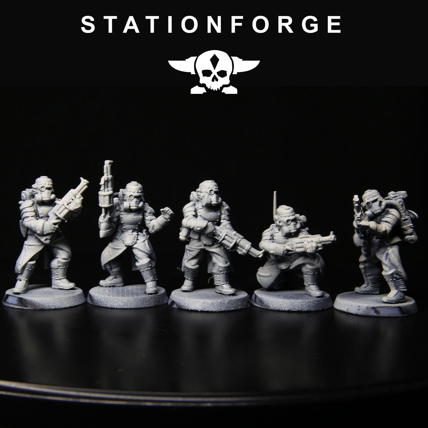 Grim Guard Tinkers (5) (sculpted by Stationforge)