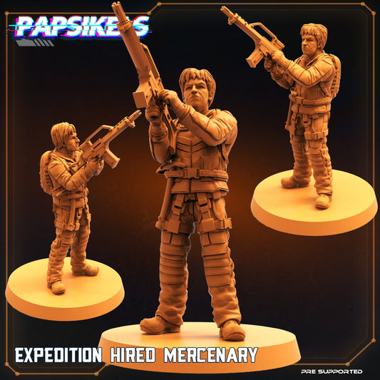 Expedition Hired Mercenary- AVP Fan Art (sculpted by Papsikels)