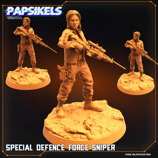 Special Defense Force Sniper - Predators Fan Art (sculpted by Papsikels)