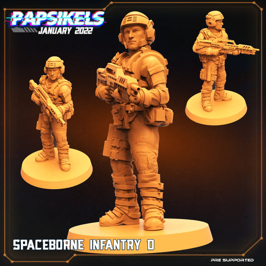 Spaceborne Infantry D (sculpted by Papsikels)