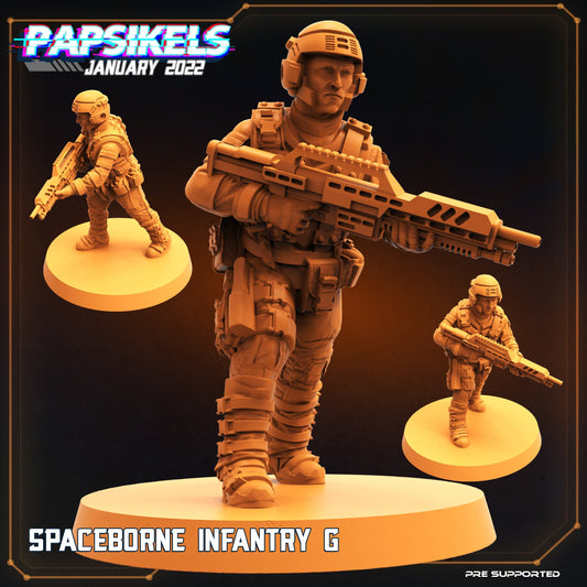 Spaceborne Infantry G (sculpted by Papsikels)