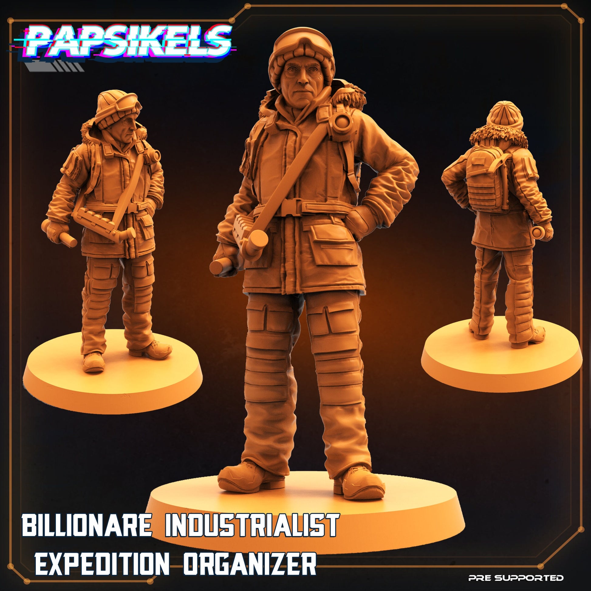 Billionaire Industrialist Expedition Organiser - AVP Fan Art (sculpted by Papsikels)