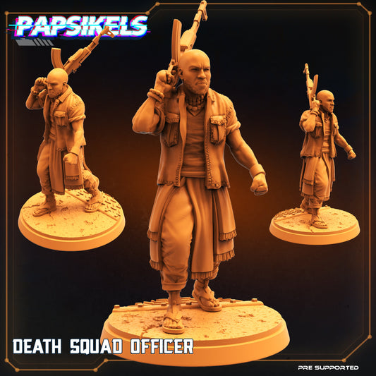 Death Squad Officer - Predators Fan Art (sculpted by Papsikels)