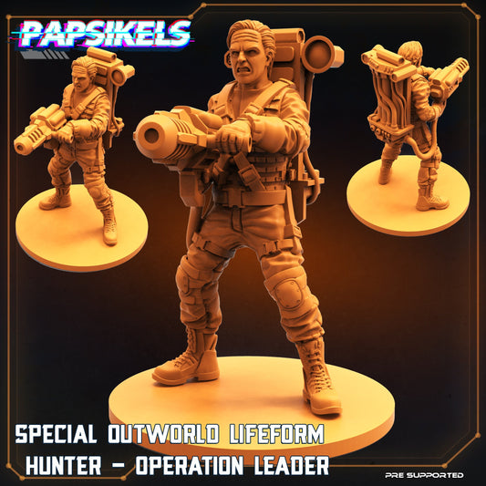 Special Outworld Lifeform Hunter Operation Leader - Predators Fan Art (sculpted by Papsikels)