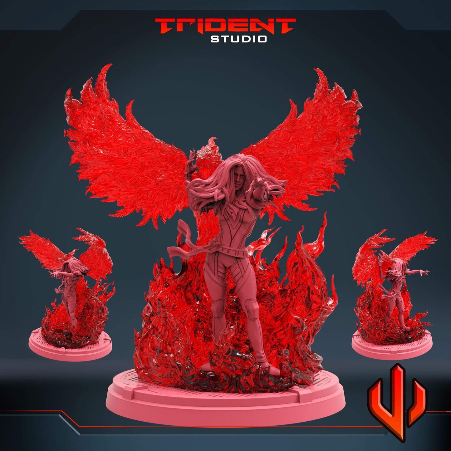 Phoenix (Fan art sculpted by Trident Studio) (Crisis Protocol Proxy/Alternative)