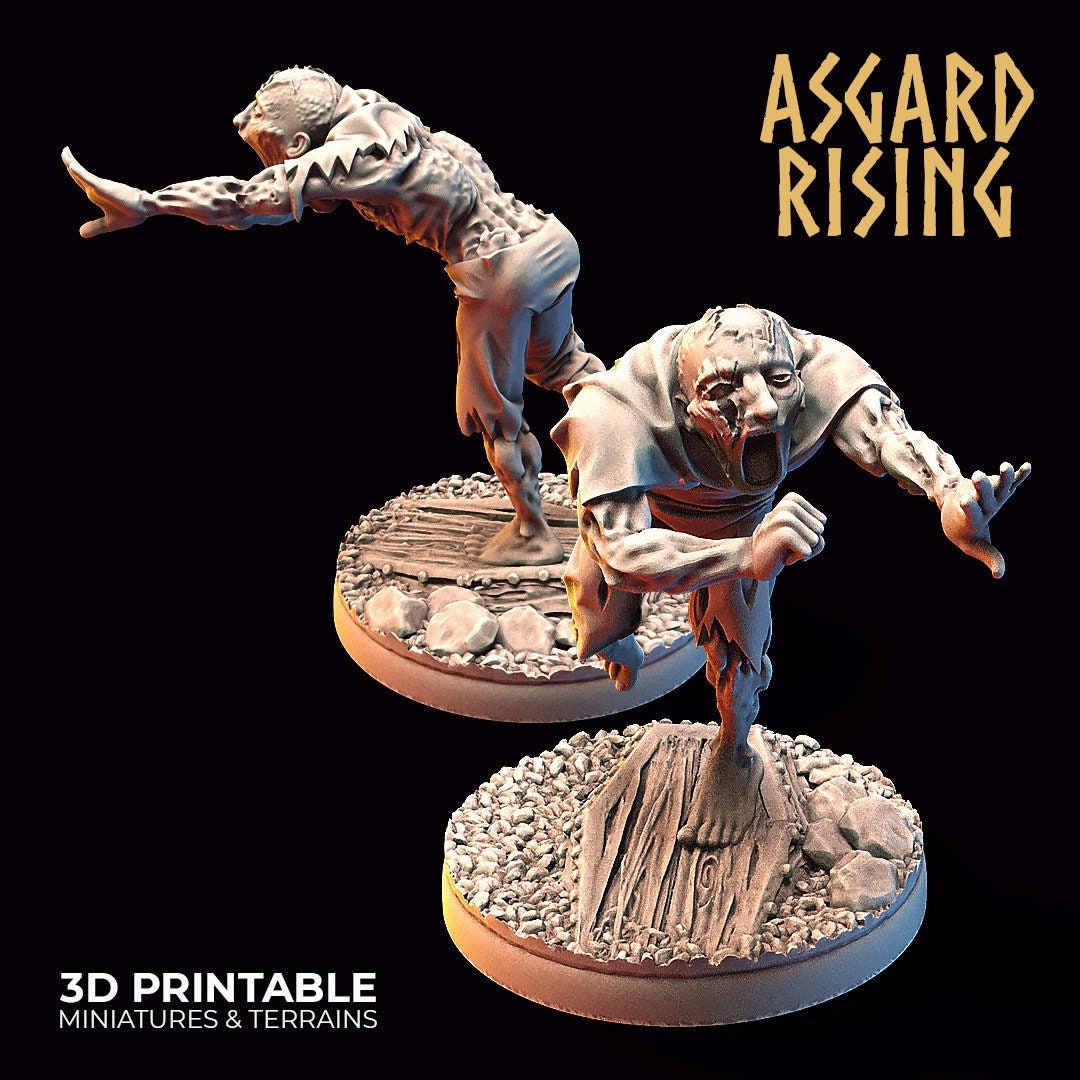 Zombie warband (10) by Asgard Rising