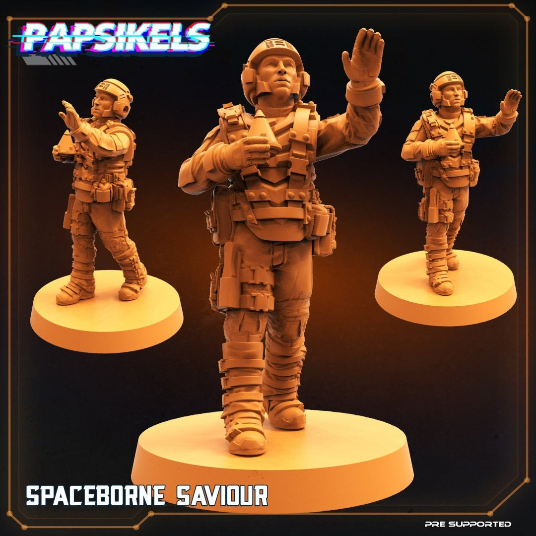 Spaceborne Saviour (sculpted by Papsikels)