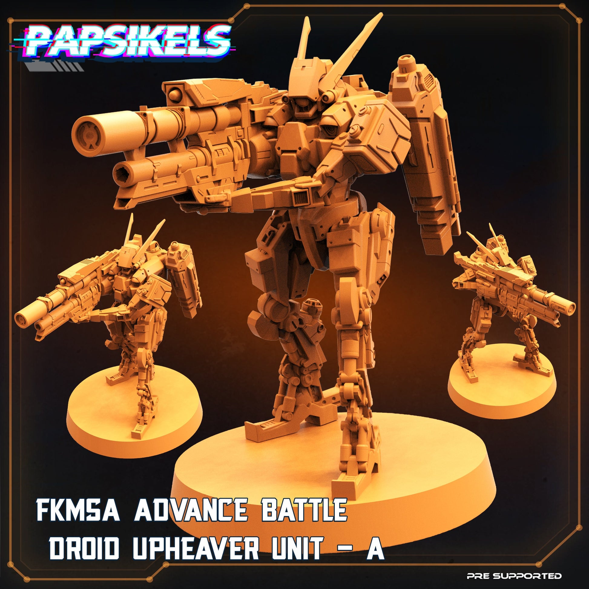 FKMSA Advanced Battle Droid Upheaver Unit (Sculpted by Papsikels)