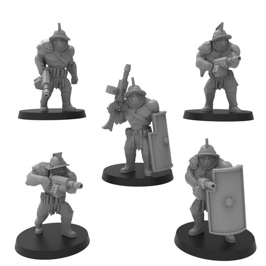 Roman Ogre Gunners (5) (sculpted by That Evil One)