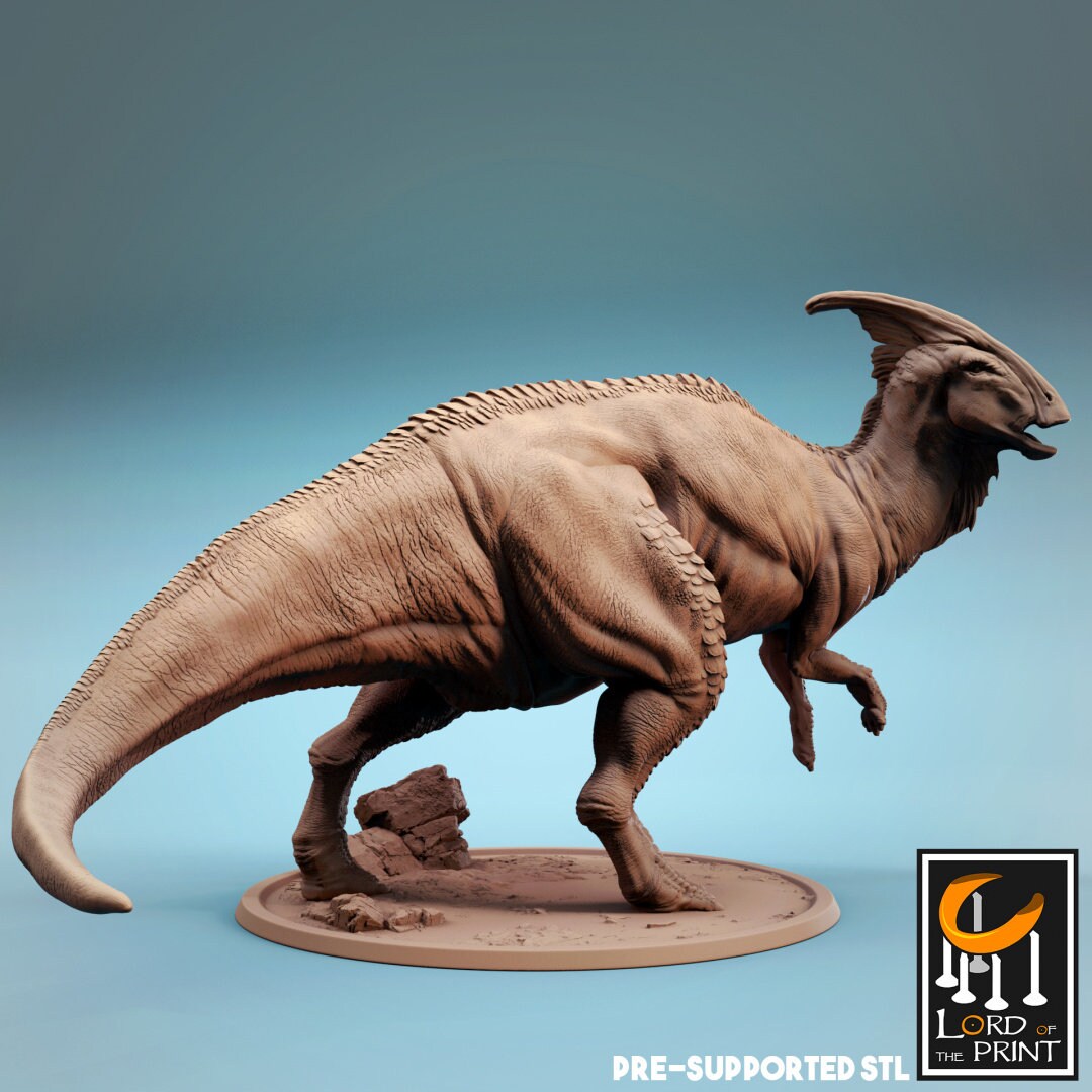 Parasaurolophus - Standing (Sculpted by Lord of the Print)