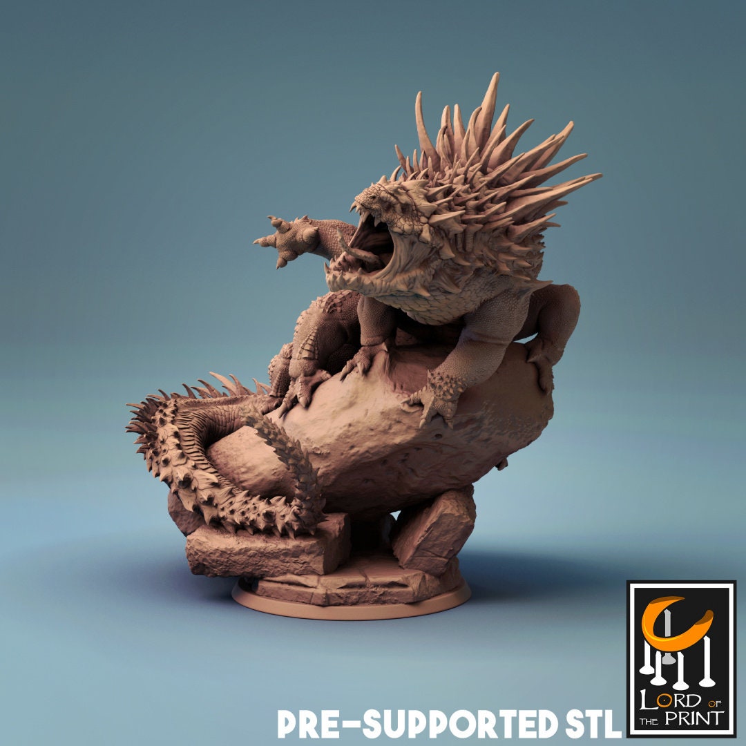 Basilisk (Sculpted by Lord of the Print)