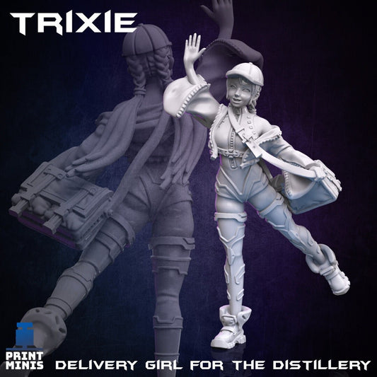 Trixie - Delivery Girl (by Print Minis)