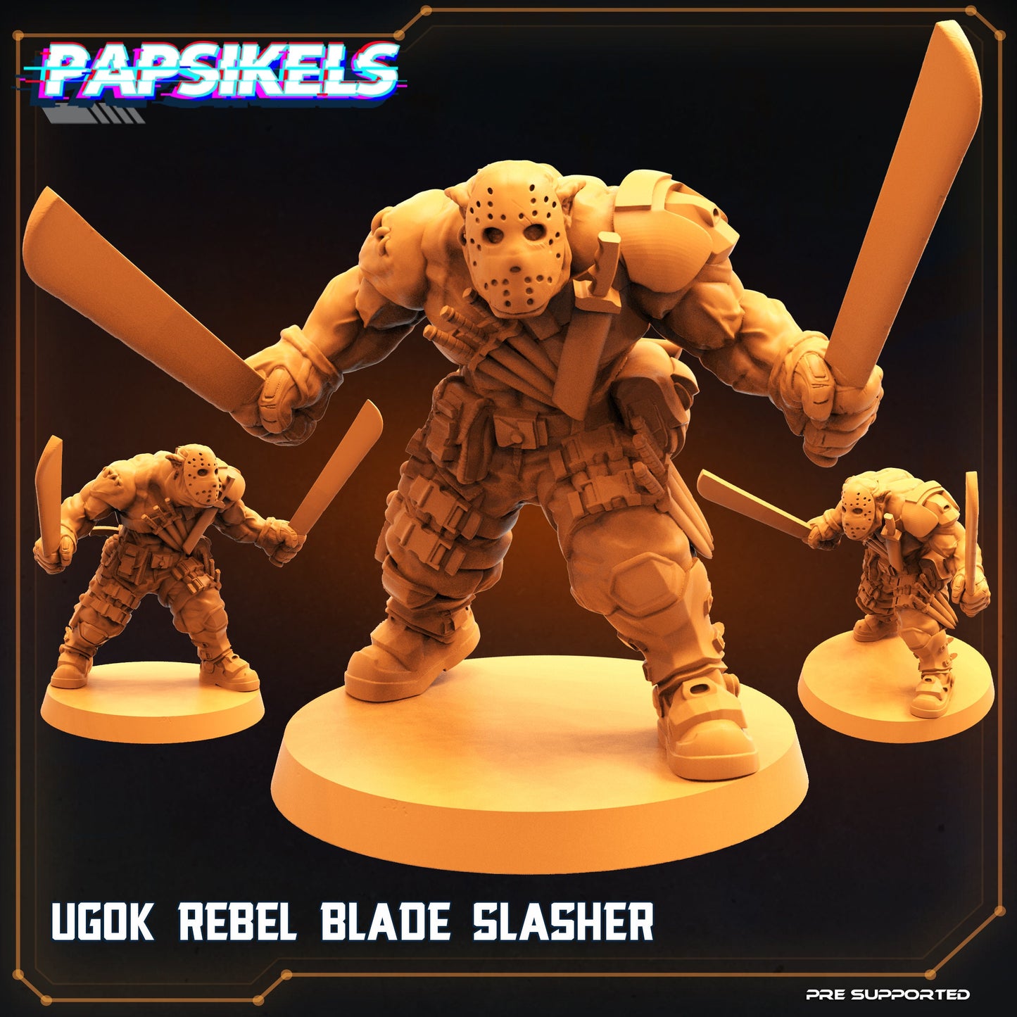 Ugok Rebel Blade Slasher / Orks / Orruks / Ogryns (sculpted by Papsikels)