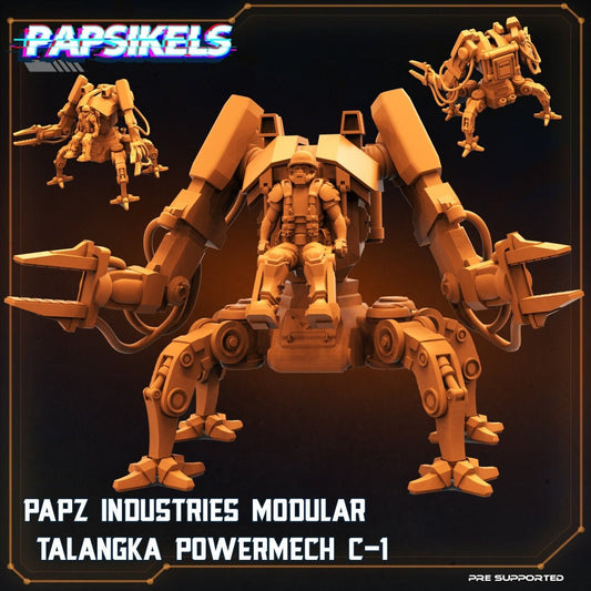 Papz Industries Modular Talangka Powermech C-1 (sculpted by Papsikels)