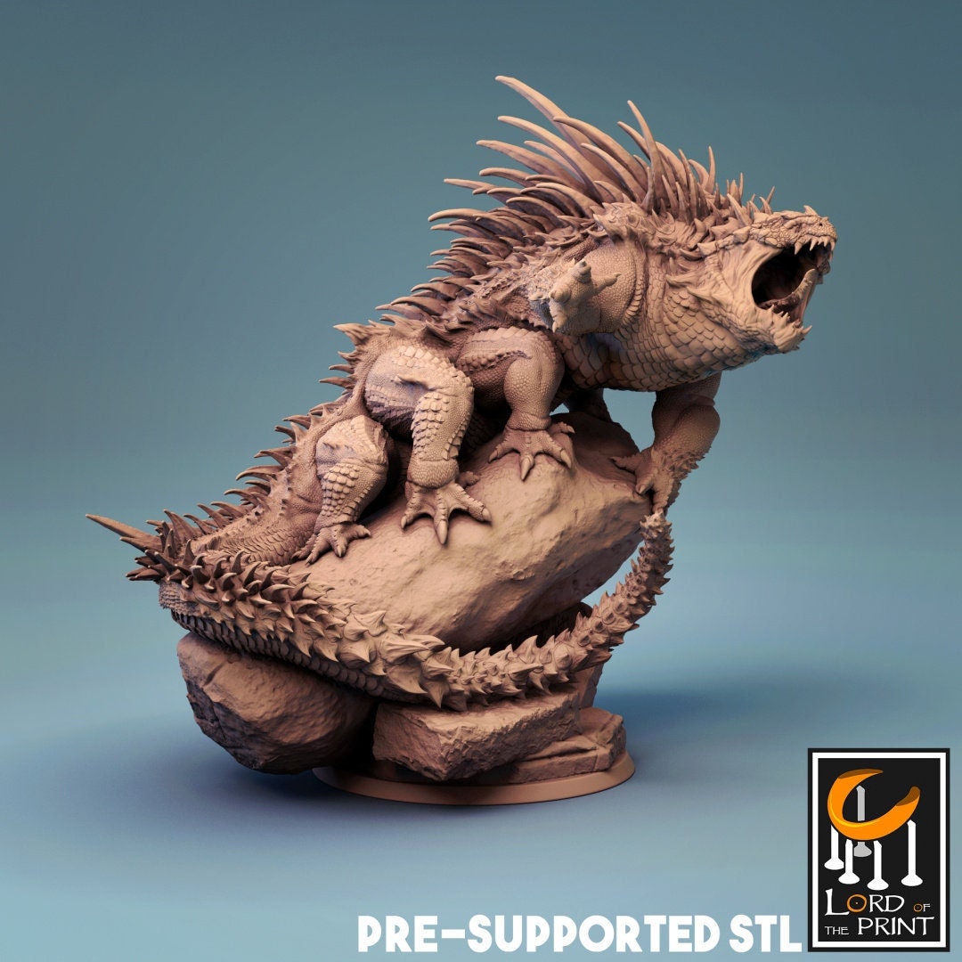 Basilisk (Sculpted by Lord of the Print)