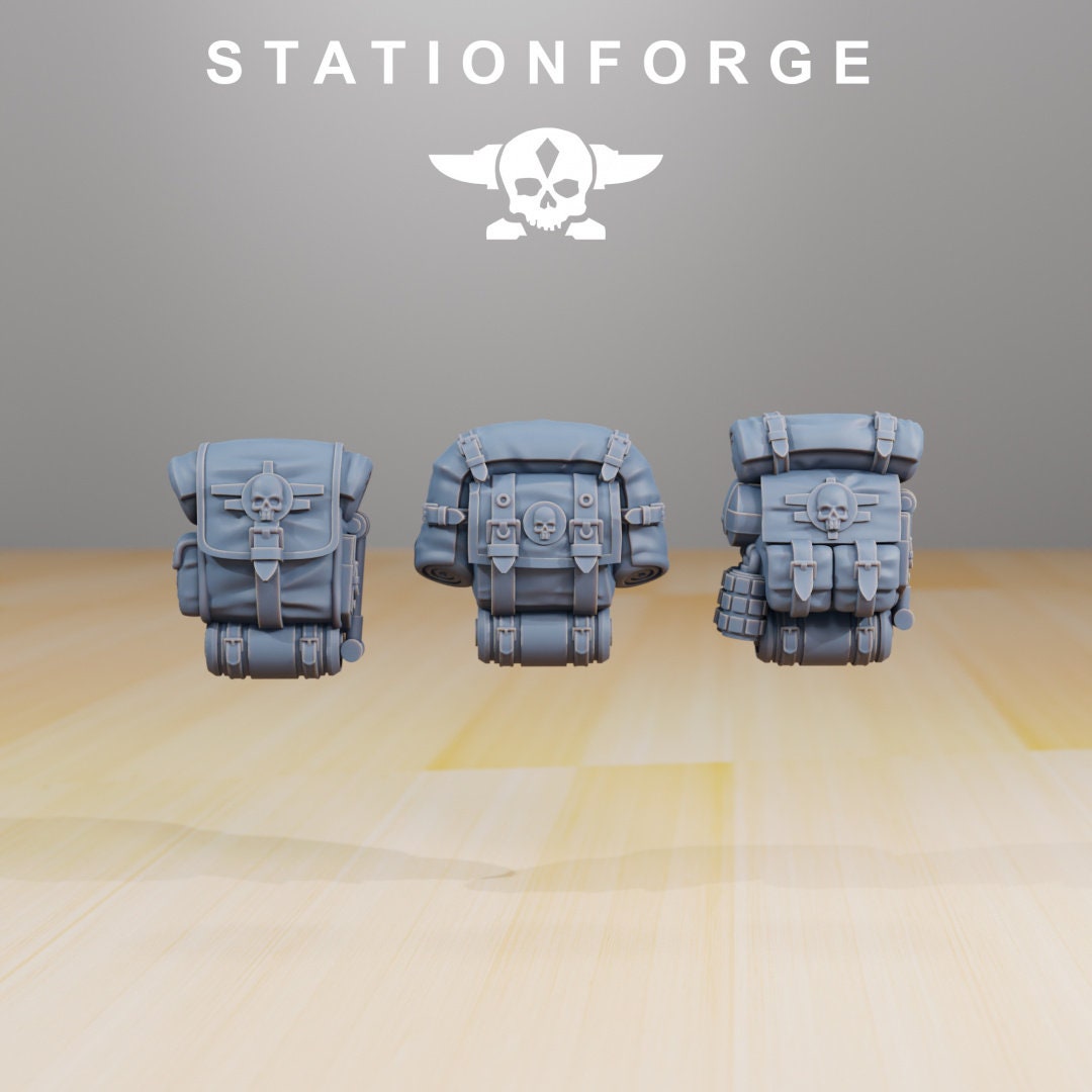 Grim Guard Troopers - set of 10 (sculpted by Stationforge)