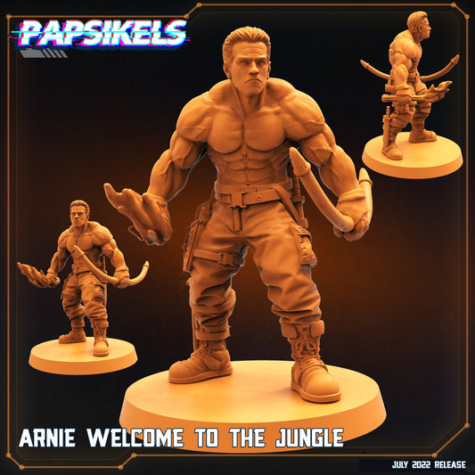 Arnie Welcome to the Jungle (sculpted by Papsikels)