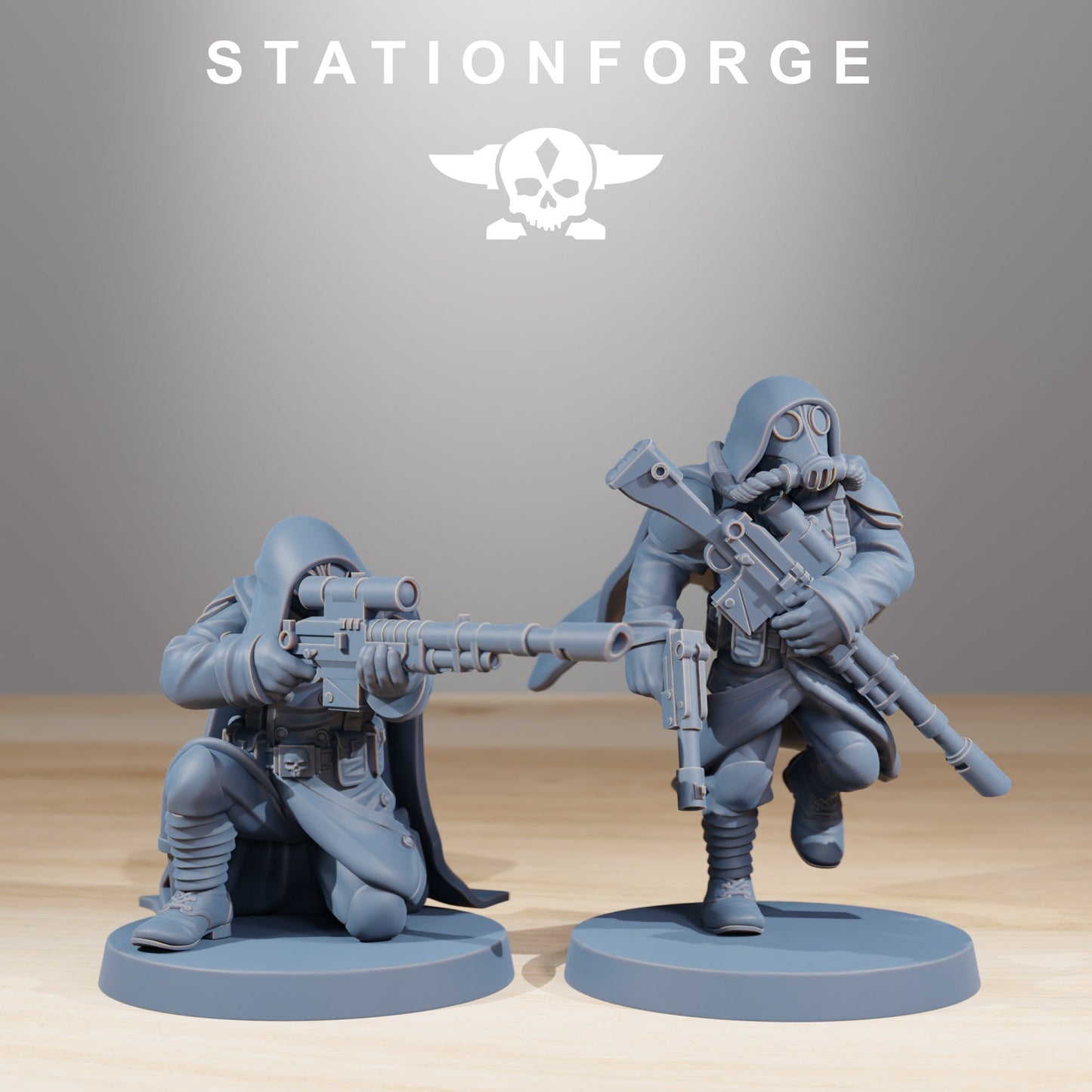 Grim Marksmen - set of 10 (sculpted by Stationforge)