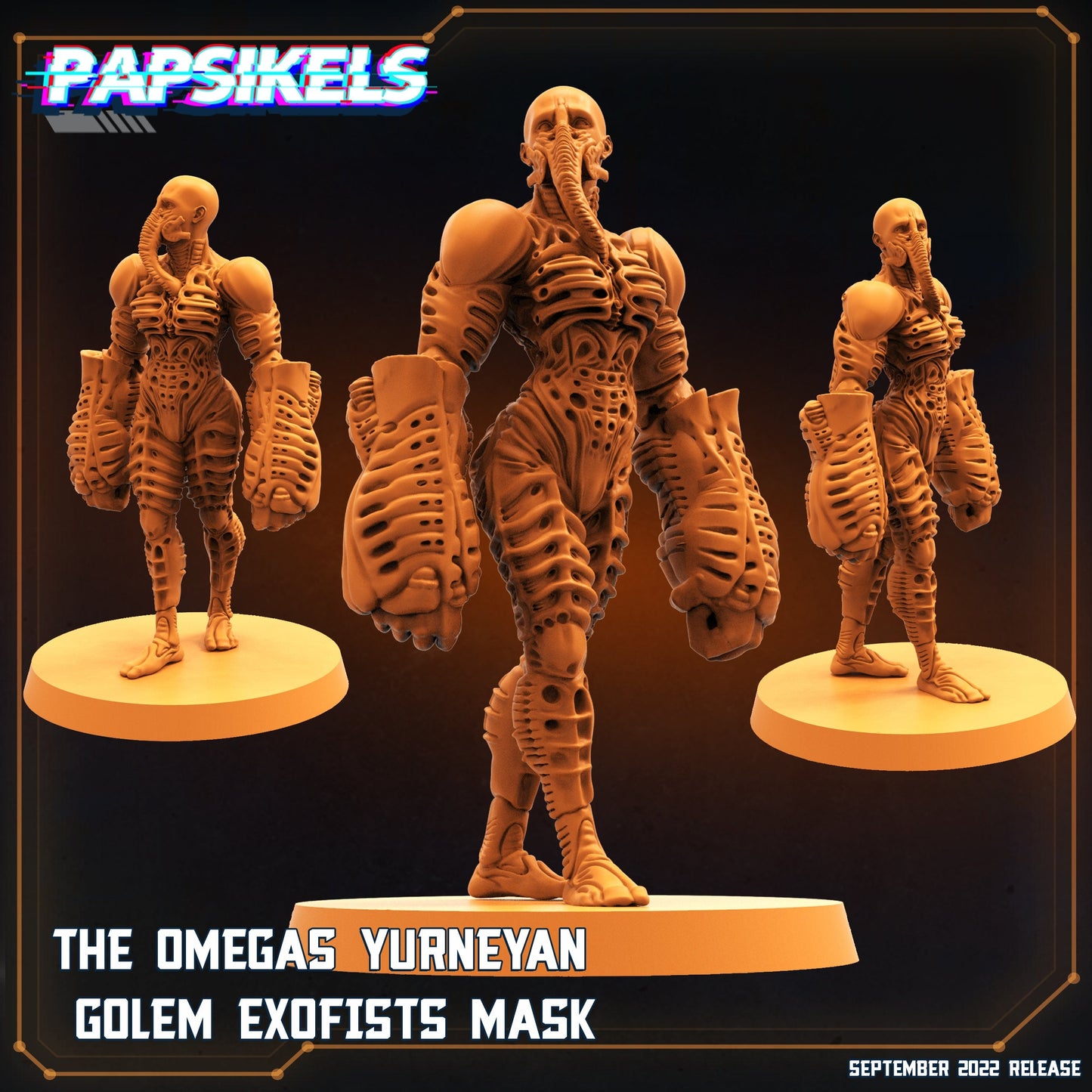 The Omega Yurneyan Golem Exofist (sculpted by Papsikels)