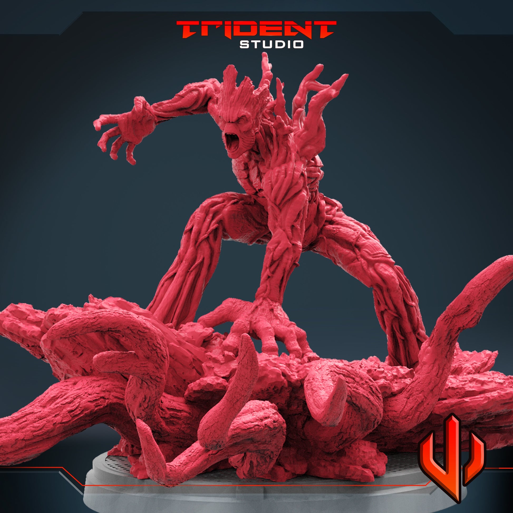 Groot (Fan art sculpted by Trident Studio) (Crisis Protocol Proxy/Alternative)