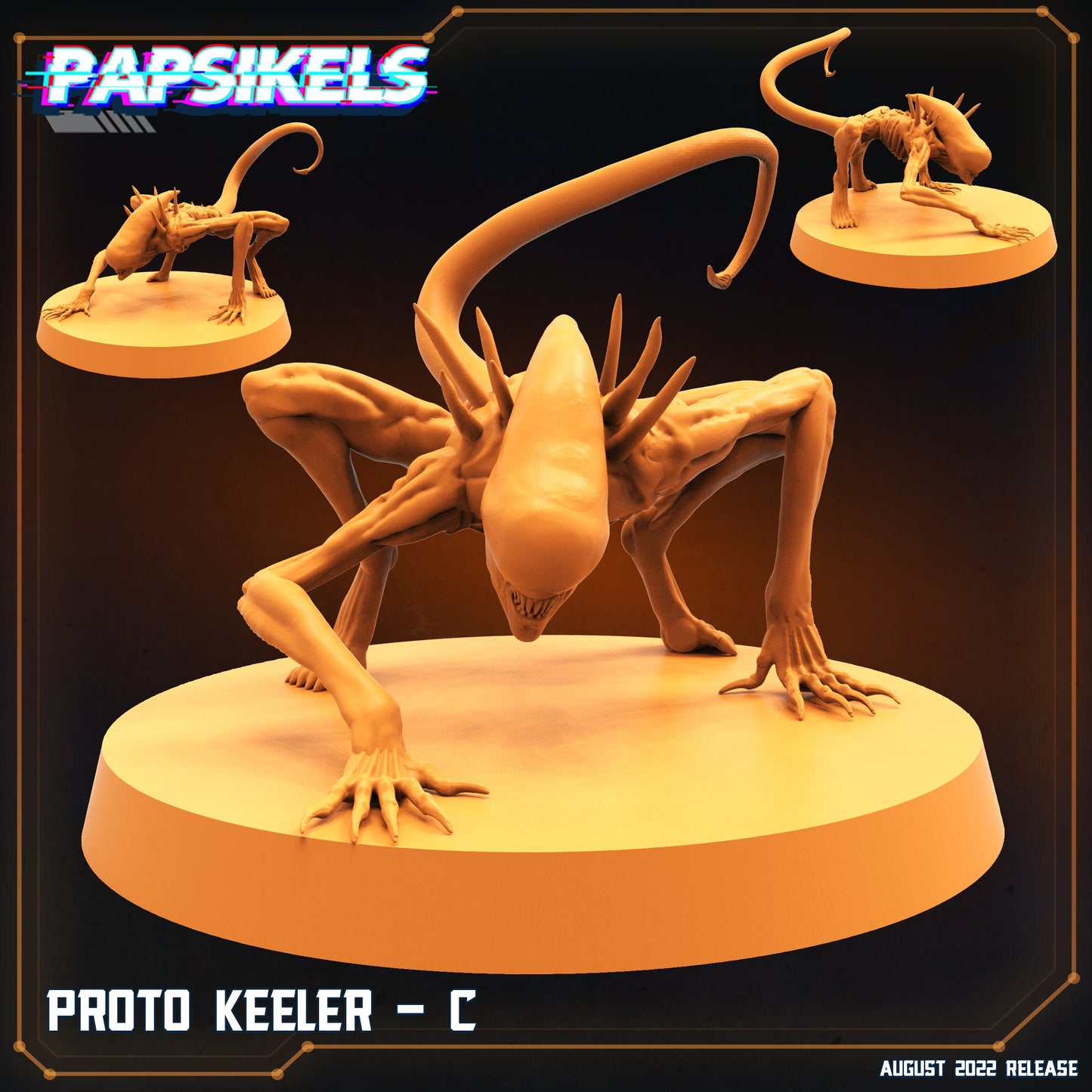 Proto Keeler C (1) Xenomorph Fan Art (sculpted by Papsikels)