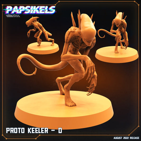 Proto Keeler D (1) Xenomorph Fan Art (sculpted by Papsikels)